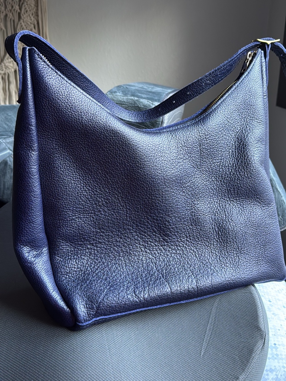 Portland Leather Large Cobalt Aspen